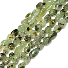 Prehnite Nuggets Strands, Approx 8x10mm, 38cm/strand