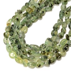 Prehnite Nuggets Strands, Approx 8x10mm, 38cm/strand
