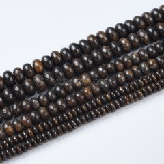 Bronzite Smooth Rondelles Strands, Approx 2x4-5x8mm, 38cm/strand