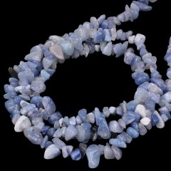 Blue Aventurine Chips Strands, Approx 5x8mm, 80cm/strand