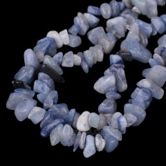 Blue Aventurine Chips Strands, Approx 5x8mm, 80cm/strand