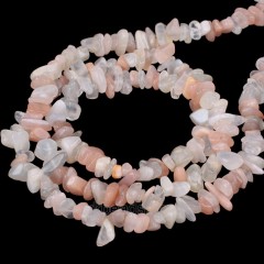 Multicolor Moonstone Chips Strands, Approx 5x8mm, 80cm/strand