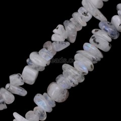 Blue Moonstone Chips Strands, Approx 5x8mm, 80cm/strand