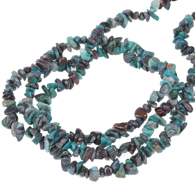 Chrysocolla Chips Strands, Approx 5x8mm, 80cm/strand