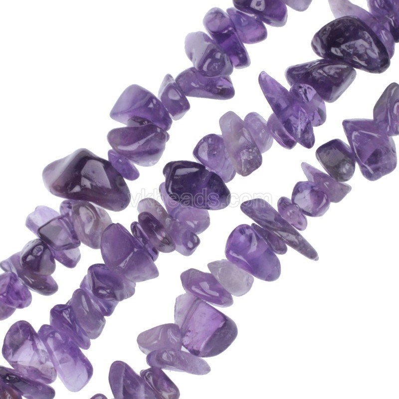 Amethyst Chips Strands, Approx 5x8mm, 80cm/strand