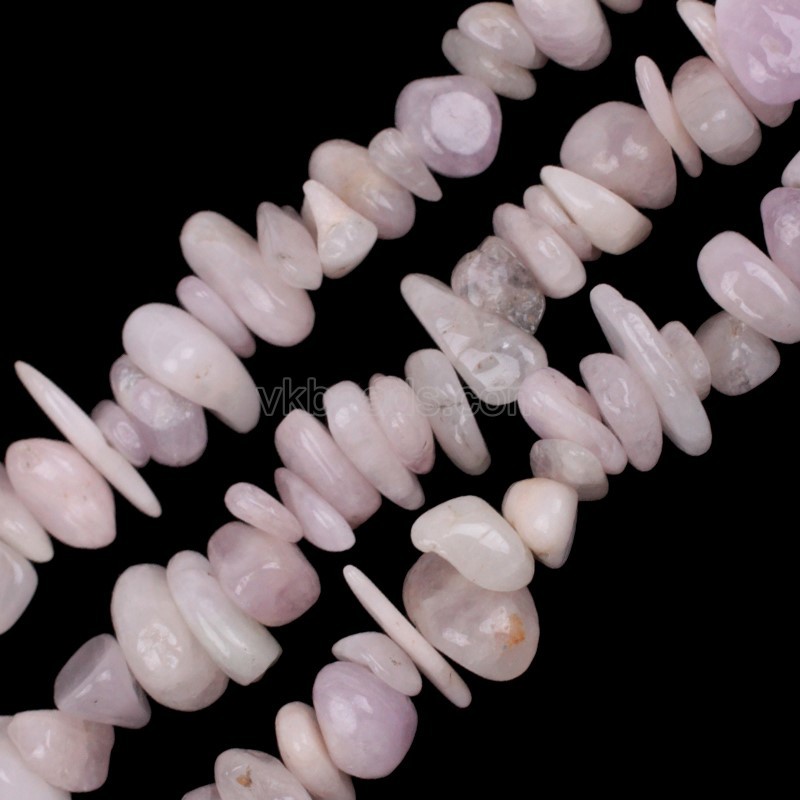 Kunzite Chips Strands, Approx 5x8mm, 80cm/strand
