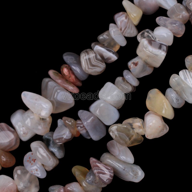 Botswana Agate Chips Strands, Approx 5x8mm, 80cm/strand