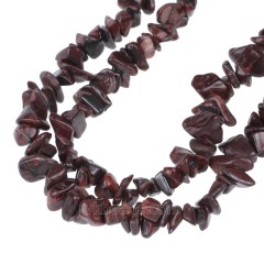 Red Tiger Eye Chips Strands, Approx 5x8mm, 80cm/strand