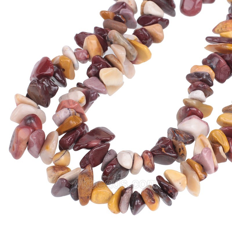 Mookaite Chips Strands, Approx 5x8mm, 80cm/strand