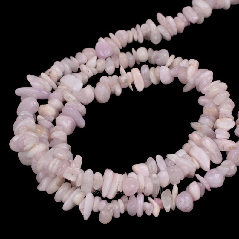 Kunzite Chips Strands, Approx 5x8mm, 80cm/strand