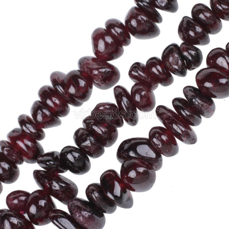 Garnet Chips Strands, Approx 5x8mm, 80cm/strand