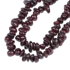 Garnet Chips Strands, Approx 5x8mm, 80cm/strand