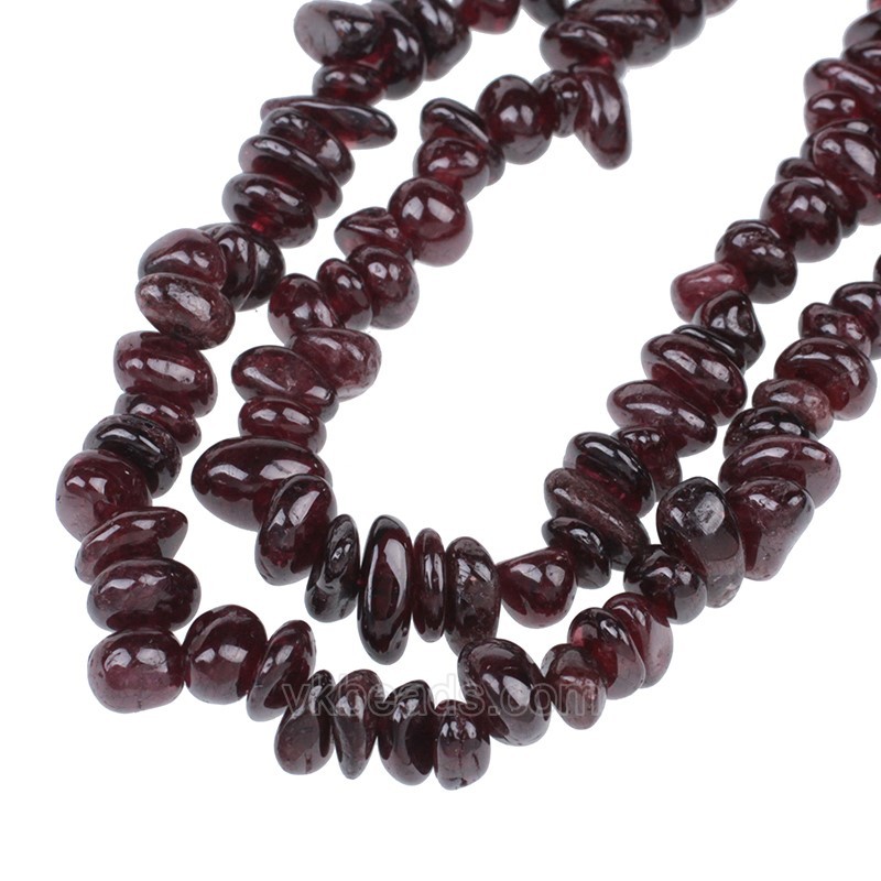 Garnet Chips Strands, Approx 5x8mm, 80cm/strand