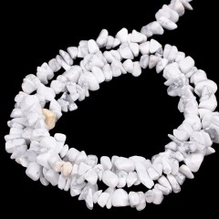 Howlite Chips Strands, Approx 5x8mm, 80cm/strand