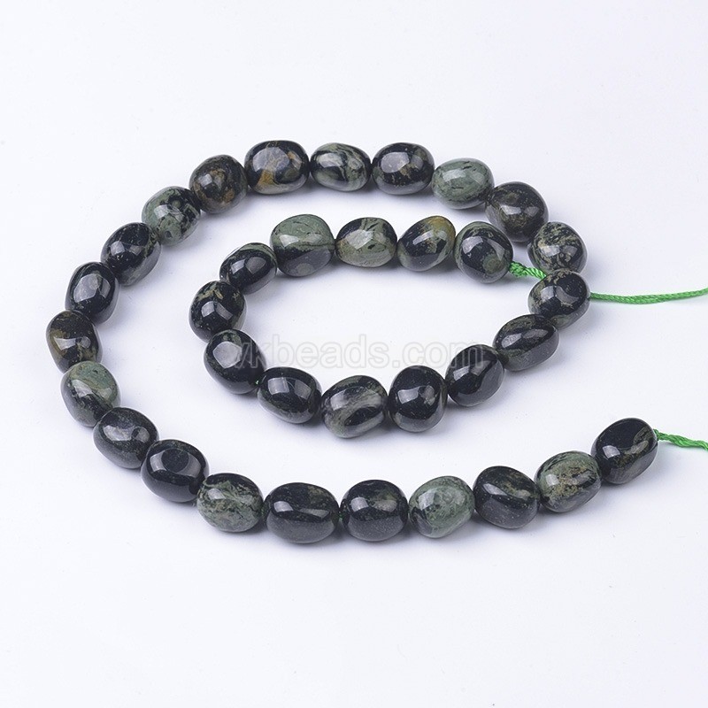 Kambaba Jasper Smooth Nuggets Beads Strands, Approx 6x8-8x10mm, 38cm/strand