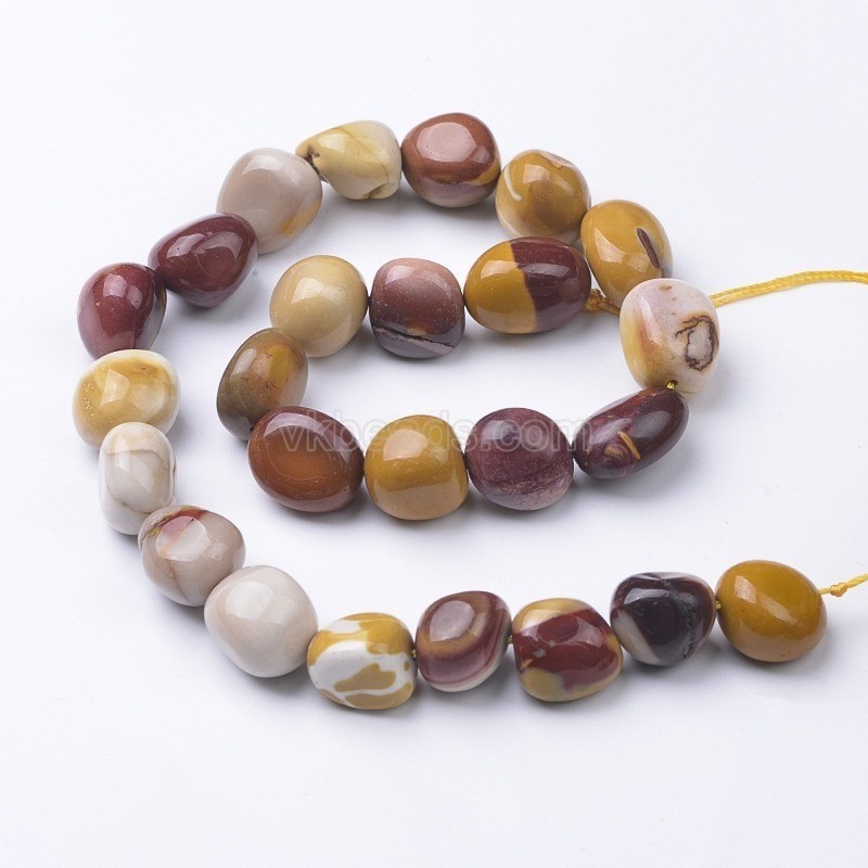 Mookaite Nuggets, Approx 6x8-8x10mm, 38cm/strand