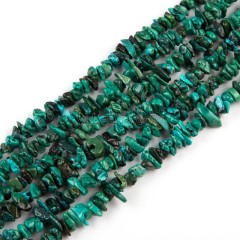 Natural Hubei Turquoise Chips Beads Strands, Approx 7-9mm, 80cm/strand