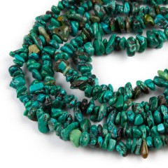 Natural Hubei Turquoise Chips Beads Strands, Approx 4-8mm, 38-40cm/strand