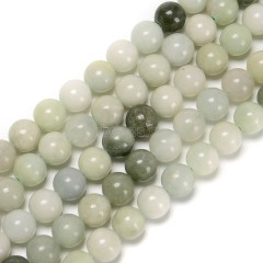 Kayada Jade Smooth Round Beads Strands, Approx 8-12mm, 38cm/strand