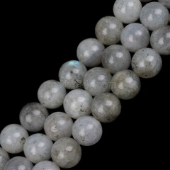 AB Grade Labradorite Smooth Round Beads Strands, Approx 4-14mm, 38cm/strand
