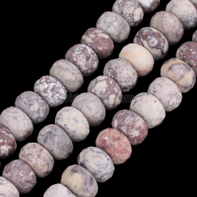 American Turquoise Faceted Rondelle Beads Strands, Approx 5x8mm, 38cm/strand
