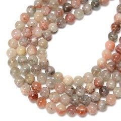 Arusha Quartz Smooth Round Beads Strands, Approx 6-10mm, 38cm/strand