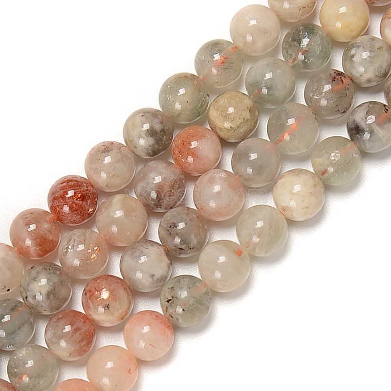 Arusha Quartz Smooth Round Beads Strands, Approx 6-10mm, 38cm/strand