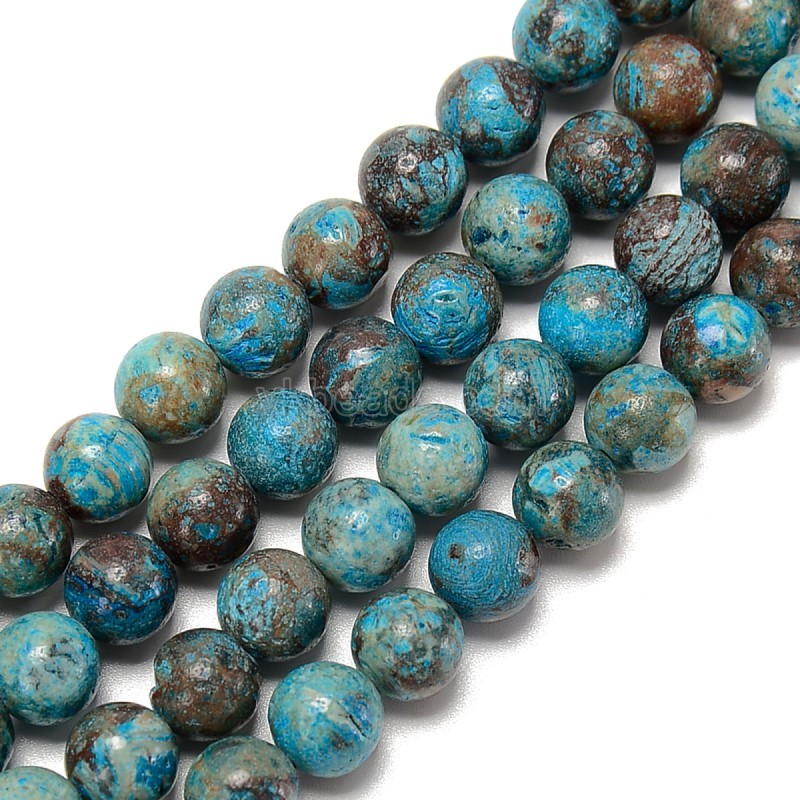 Autumn Jasper Smooth Round Beads Strands, Approx 3-18mm, 38cm/strand