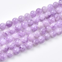 Lavender Amethyst Smooth Round Beads Strands, Approx 4-12mm, 38cm/strand