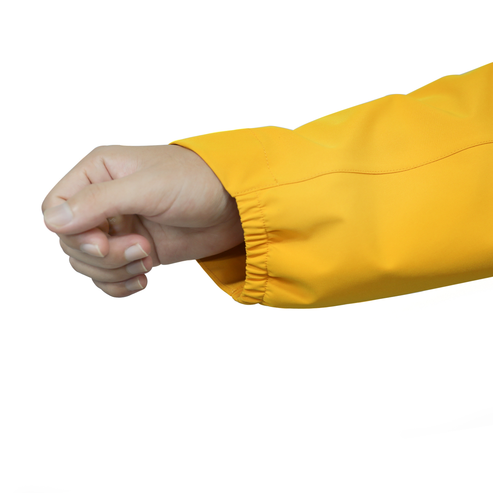 Yuelei Rain Jacket Customizable Light Yellow Three-Layer Waterproof Structure Model FJ-16