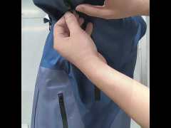 Hellblaue Regenjacke für die Achseln, atmungsaktiv, Großhandel, ODM & OEM von Yuelei