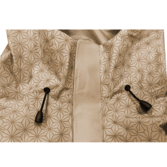 Veste de pluie Yuelei personnalisable à structure imperméable à trois couches Modèle DJK-1
