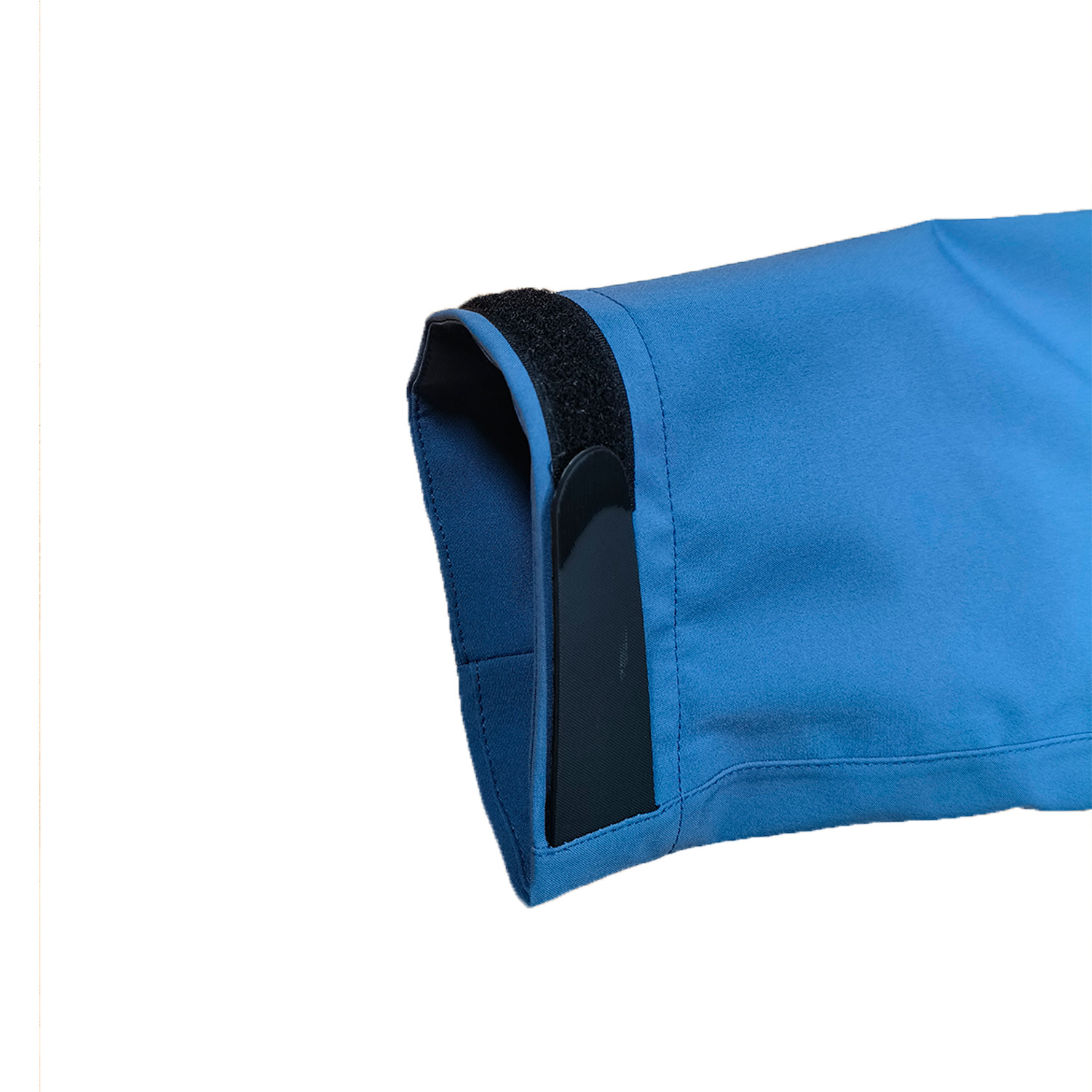 Veste de pluie bleu pâle respirante sous les bras en gros ODM&OEM par Yuelei