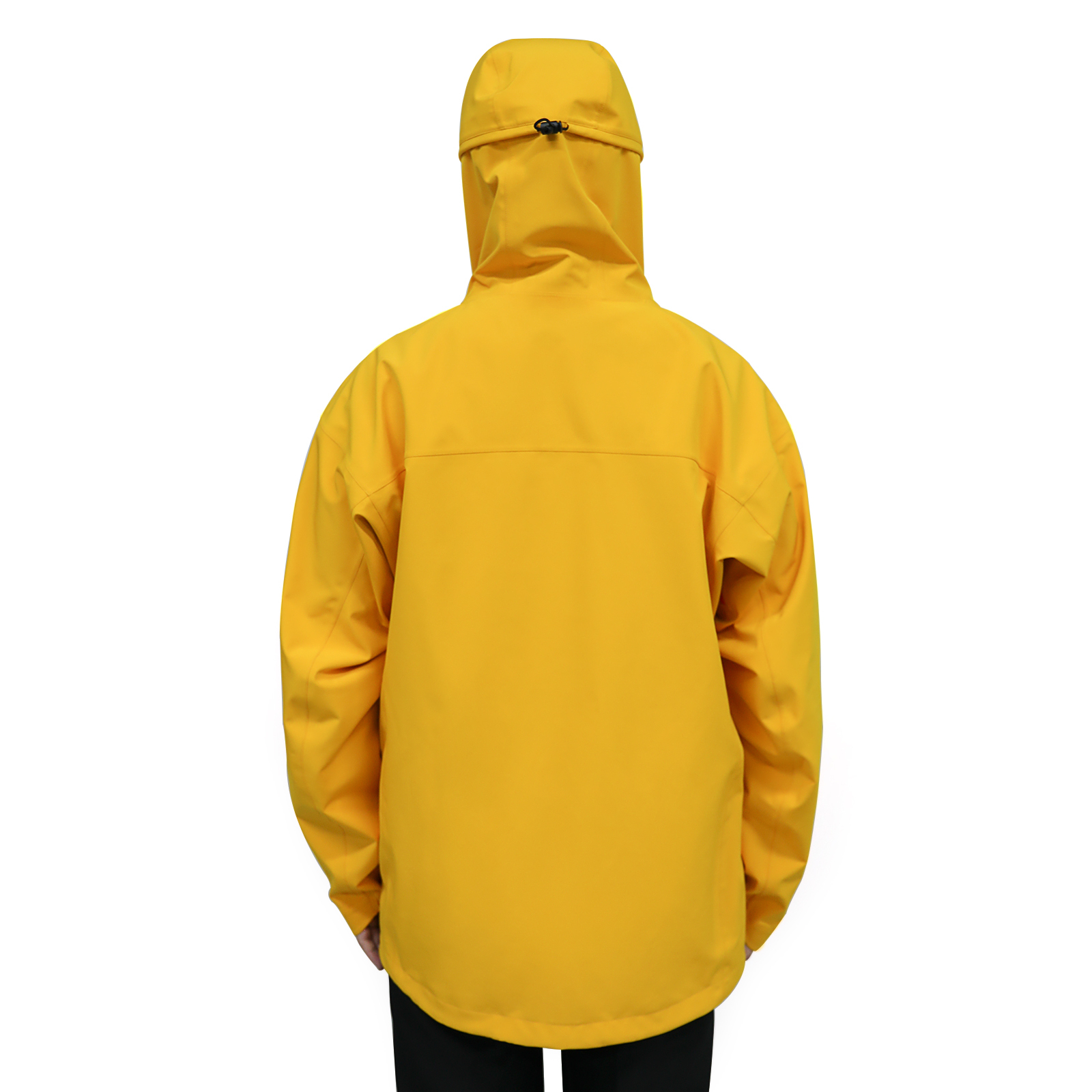Yuelei Rain Jacket Customizable Light Yellow Three-Layer Waterproof Structure Model FJ-16