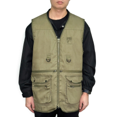 Anpassbare Fabrik Militärgrüne Angeljacke kgb-2