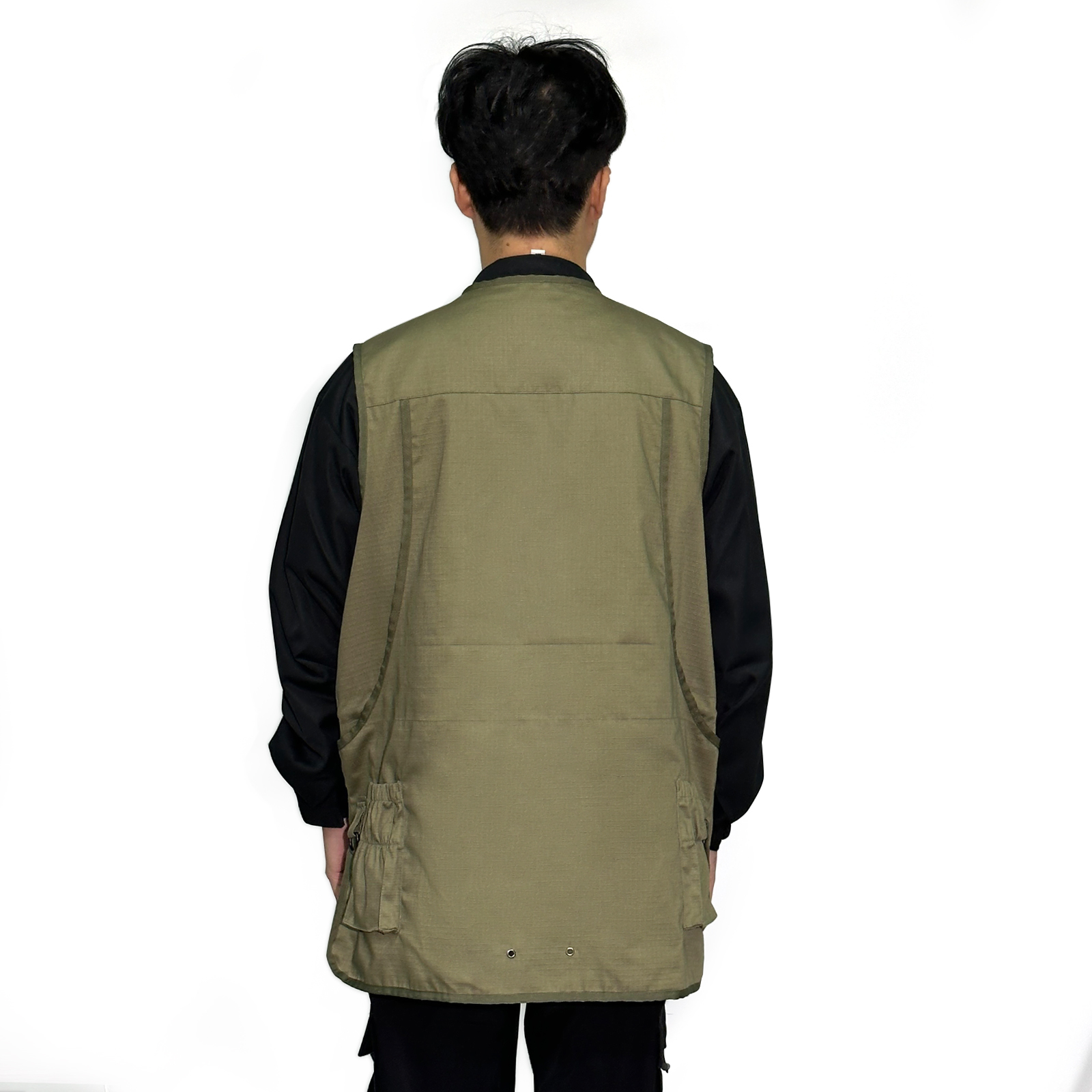 Veste de pêche militaire verte personnalisable en usine kgb-2