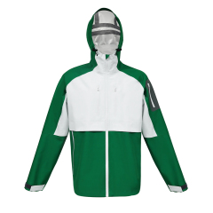 ODM Green and White Waterproof Sports Jacket By Yuelei Manufacture