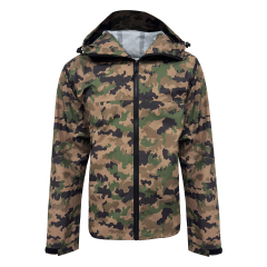 Veste imperméable camouflage – Idéale pour les aventures en plein air