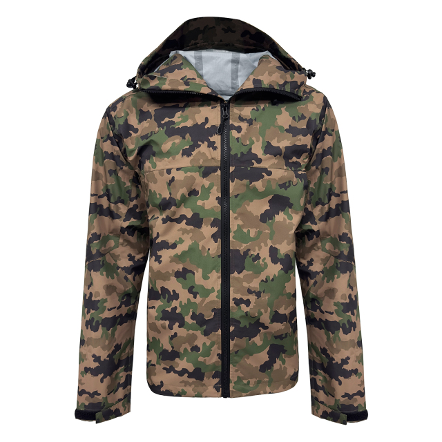 Veste imperméable camouflage – Idéale pour les aventures en plein air