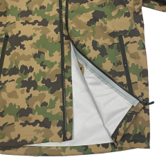 Veste imperméable camouflage – Idéale pour les aventures en plein air