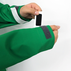 ODM Green and White Waterproof Sports Jacket By Yuelei Manufacture