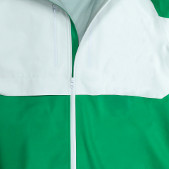 ODM Green and White Waterproof Sports Jacket By Yuelei Manufacture