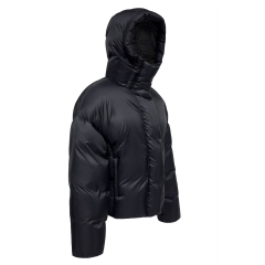 Hochwertige schwarze Pufferjacke im Großhandel von Yuelei