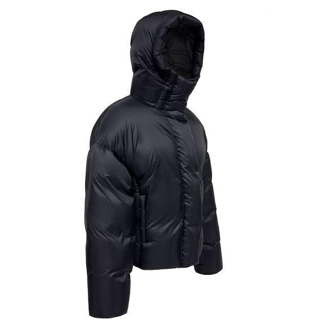 Hochwertige schwarze Pufferjacke im Großhandel von Yuelei