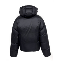 Hochwertige schwarze Pufferjacke im Großhandel von Yuelei