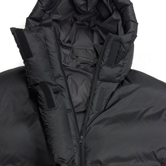 Hochwertige schwarze Pufferjacke im Großhandel von Yuelei