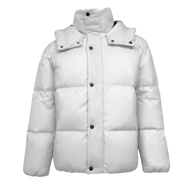 High-Quality White Puffer jacket PJK-05 Wholesales
