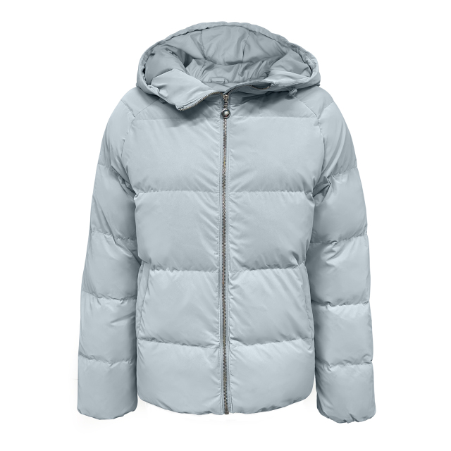 Mattgrauer Wintermantel PJK-09 Hochwertiger Großhandel