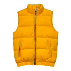 Gelbe Daunenwesten Jacke PJK-02 Hochwertiger Großhandel