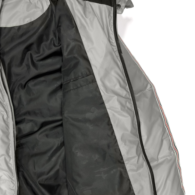 Hochwertiger mattsilberner Wintermantel PJK-08 Großhandel